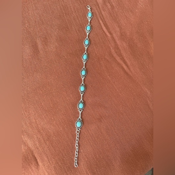 Bohemian  beautiful Turquoise Anklet - Picture 5 of 5